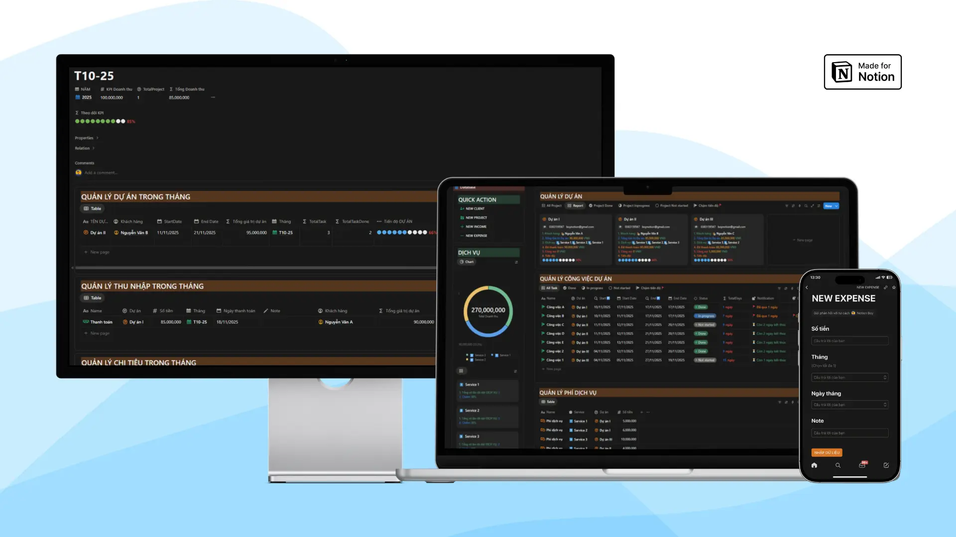 Notion Template for Freelancer