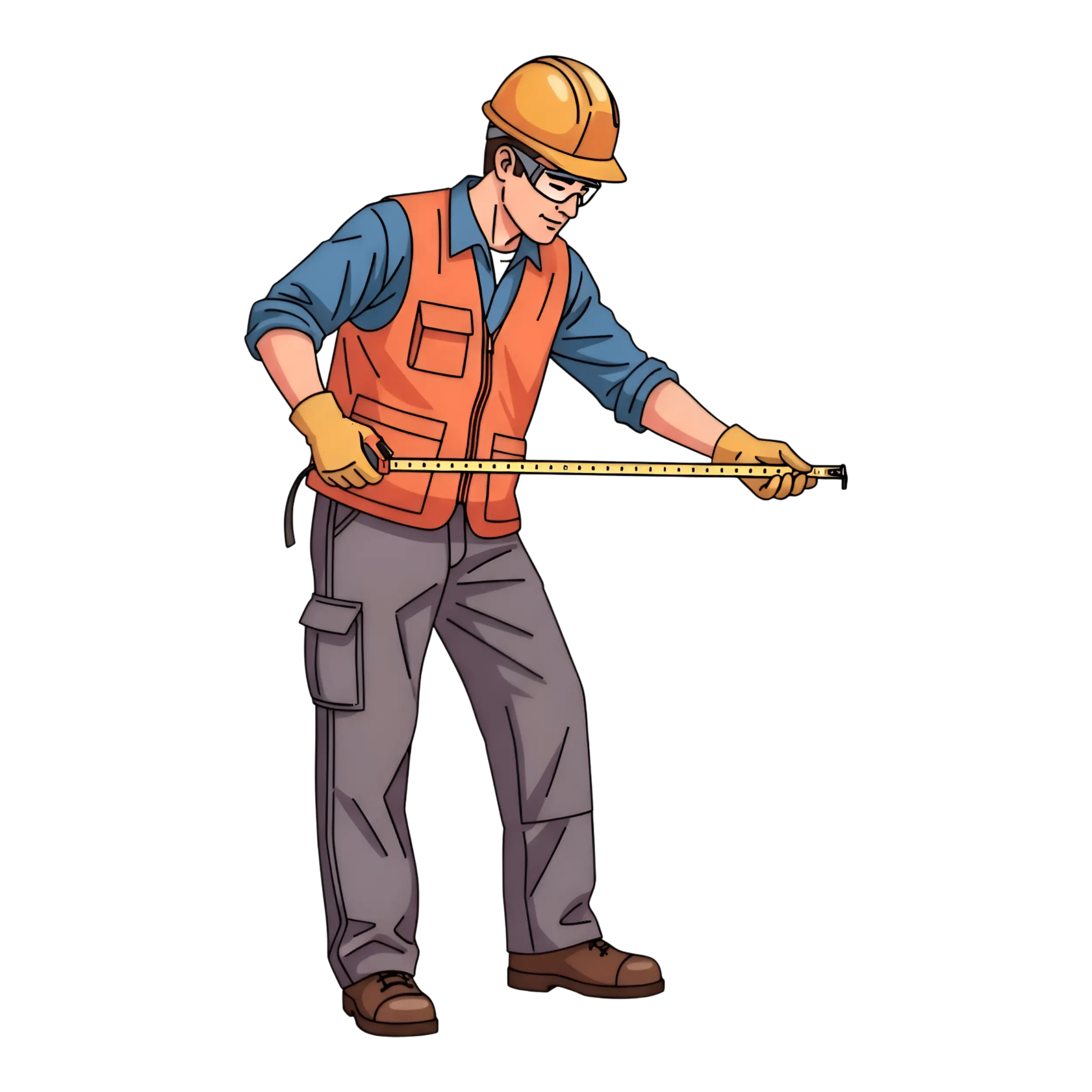 Kỹ sư xây dựng đo đạc
